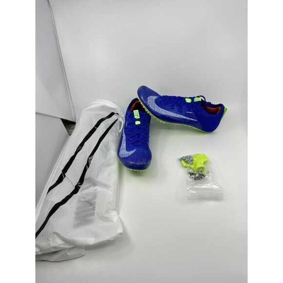 Nike Zoom Superfly ELITE 2 Racer Blue Lime CD4382-400 Men's 6.5/ Women’s 8 - Picture 1 of 6